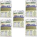 Kwik Snack Combo Pack of 5 - Little Millets Unpolished Pouch ( 400 GM Each) 5 x 400 GM = 2000 GM