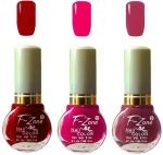 OUR Beauty Multicolor Extra Shine Long Wear Durable Nail Polish Nv117, 18 ml (Pack Of 3)