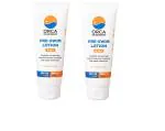 ORCA 3 in 1 Pre Swim Lotion For All Skin Type Protects Skin while Swimming From Chlorine, Salt Water & Sun SPF 50 UVB Sunscreen Oxybenzone Free & Parabeen Free Swimmers Waterproof Pool Cream(Pack Of 2 _ 100 ml)