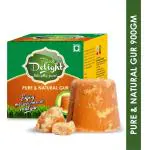 Pink Delight Pure & Natural Jaggery | Organic Gur| Purest Form Of Gur| Brown Gur| 900 Gm Pack