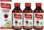 Dr.JRK's Anti Coff Syrup for Cough and Cold 100 ml (Pack of 3)