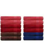 Akin Royal Multicolor Cotton Hand Towel Set - 500 GSM Set of 12 - 100% Cotton - 40 x 60 cm