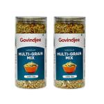 Govindjee Multigrain Mix | Roasted Snacks for Weight Loss | Diabetic Friendly | 340 Gm