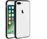 ERIT iPhone 8 Plus White Polycarbonate Shock-Absorbent Glass Back Case Cover