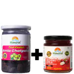Himsrot Dried Fruit Amla Chatpata(nosugar-200gm+Apple Jam-250gm|Buy 1Fruit Get 1Jam Free