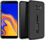 CarryWrap Back Cover for Samsung Galaxy J4 Plus (Black, Shock Proof, Pack of: 1)