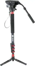 KODAK M580 With Large Metal Hydraulic Head & 3 Level Support Base Monopod & Support 8 kg Weight