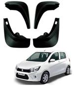 Gee Cee Black Abs Plastic O.E Type Mud Flaps Mud Guard For Maruti Celerio Type-Ii 2017-2020 (Set Of 4)
