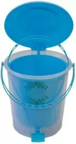 YASHODEEP PLASTIC New Stylish High Quality Inner Bucket Pedal Dustbin for Office & Factory -12 L