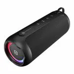 Portronics Breeze 5 25W Portable Wireless Bluetooth Speaker With In Built Mic,6 Hrs Playtime,RGB LEDs,TWS Mode,BT 5.3v,USB Drive,SD Card,AUX In,FM Radio,IPX5 Water Resistant,Type C Charging(Black)