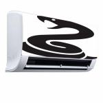 Qth LINE ART DESIGN AC STICKER SUITABLE FOR ALL TYPE OF AC QTH-AC-0114