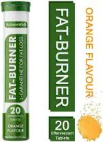 Naturewell Effervescent Fat Burner Tablets For Weight Loss, 20 Tablets