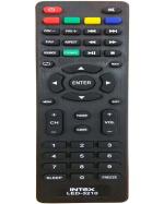 NixGlobal LED-3210 Remote Compatible with INTEX LED LCD TV Remote Controller (Black)