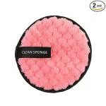 MAPPERZ Reusable Round Makeup Remover Face Pads, Cloths, Washable Microfiber Makeup Eraser, Wipes for Heavy Makeup, Masks, Mascara, Eye Shadow, Foundation for All Skin Types, Small Size, Pack Of 2