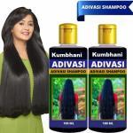 Kumbhani Herbal Shampoo for Nature Lock Shiney & Hair Damage Protection (PACK OF 2, 100ML)