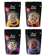 True Elements Antioxidant Mix, Chocolate Granola, Nuts & Berries Muesli, Instant Oats Combo 610 g