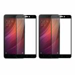 Kite Digital Redmi Note 4 5D Black Premium Tempered Glass Screen Protector Slim 9H Hard 2.5D(Combo Offer)