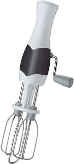 Capital Kitchenware Hand Blender Mixer For Whipping Cream And Egg Beater Liquidizing Churning Machine Abs Plastic Manual Non-Electric Cake Whisker Lassi Butter Milk Maker Coffee Juice Blander