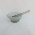ABGIL Glass Pestle And Mortars 9 cm One Mortar And 2 Pestle