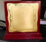 PRABHU SHARNAM Wooden Trophy Frame For Party Celebrations, Ceremony, Appreciation Gift, Sport, Academy, Awards Trophy (Pack of 3)-A2