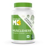 MuscleBlaze MuscleHerb, Ashwagandha, Shatavari and Safed Musli, For Muscle Gain & Performance, Ayurveda For Performance, Ayush Approved, 30 Tablets