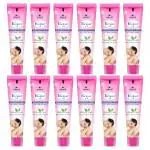 Vetoni Veclean Hair Removal Cream with Strawberry Extracts in Tube (40g) Pack of 12