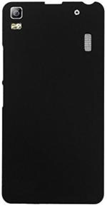 Multronics Black Rubber Back Cover Compatible With Lenovo K3 Note