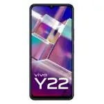 Vivo Y22, 6GB RAM, 128GB ROM, Starlit Blue, Smartphone
