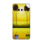 GADGETSWRAP Printed Vinyl Skin Sticker for Samsung Galaxy S10 E - Abstract Outer Space Stars Nebulae