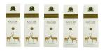 Dhairya Sales Corporation Solitaire Kasturi Incense Sticks 90 gm Box Pack of 5 (90 GM x 5=450 gm) Export Quality