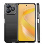 HUPSHY Back Cover for Infinix Smart 8 HD (Black, Flexible, Silicon, Pack of: 1)