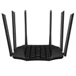 Tenda AC21 Black 2033 Mbps Dual Band Gigabit Wireless Router With MU-MIMO, Supports Guest Network And Parental Control