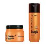 Matrix Opti.Care Professional Smooth Straight with Shea Butter 200 ml + Hair Mask 490 gm