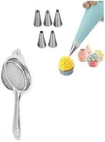 Urban Buy Multicolor Steel Nozzle And Tea Kitchen Tool Set 7 pc