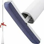 SRJMH Sponge Mop for Floor Cleaning Automatic Self Wringing Roller for Hands-Free Squeezing