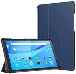 ProElite Ultra Sleek Smart Flip Case Cover for Lenovo Tab M8 HD/M8 2nd/3rd Gen/M8 2nd Gen FHD TB-8505F TB-8505X TB-8505FS TB-8705F Tablet (Dark Blue)