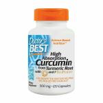 Doctor's Best High Absorption Curcumin from Turmeric Root with Curcumin Complex and BioPerine, 500 mg, 120 Capsules