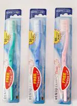 DENTO CLINIC CLASSIC PLUS+ SOFT ADULT TOOTHBRUSH PACK_OF_6 X 3 SET (18 UNITS)