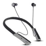 FRYSKA Storm Neckband with Unique Design Long Battery Headphone Earphone Bluetooth Headset (Black, Grey, In the Ear) || Bluetooth Neckband||Wireless Bluetooth Neckband||Bluetooth Headset||Bluetooth Headphone||Bluetooth Earphone
