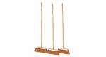 Palmera Coir Indoor Natural Broom|1 Yr Warranty|Tile & Marble Floor|Upright Sweeping(130Cm)|Soft Bristle Tech|Plastic Free|Effortless Reach|1Year Warranty-Wither Free Unlike Jhaadu|Brown 10 inch(3pc)