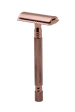 Pearl Double Edge Safety Razor SS-01( Blush Wine ) Close Comb
