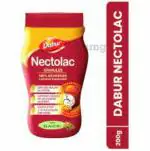 Dabur Nectolac Granules Ayurvedic Lactation Supplement 200-gm with SS Long Handle Scoop Spoon