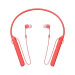 Sony WI-C400 Red Headset with Mic, 212gr