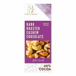 NID'Z DARK ROASTED CASHEW CHOCOLATE 60% COCOA (pack of 5*40g)