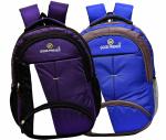 Good Friends Lightweight Waterproof Multicolor Polyester Backpack Combo