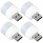 NSCC Small Led tube for PC Car Bulb Indoor Outdoor Camping Reading Sleeping (Pack of 4)