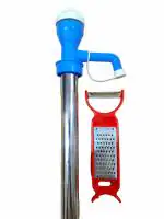 YASH Marketing Stainless Steel Manual Hand Oil Pump for Kitchen Tin Cans Pumping Machine Automatic Bottle Fuel Transfer Oil Pump for Oil can 15 litres Steel Tin Oil Remover Pump Oil Dispenser Pump