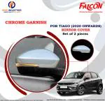 FALCON CAR MIRROR COVER CHROME FOR TIAGO 2020 ONWARDS