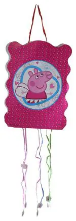 My Party Suppliers Happy Birthday Boy Girl Party Print Pull String Pinata