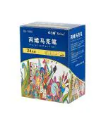 TLISMI Colorful Waterproof Ink Acrylic Paint Marker Set Quick Drying Safe Water-based Odourless Fine Tip Graffiti Pens for DIY, Canvas Art & Craft, Rock, Fabric, Ceramics Painting (Set of 24 Colors)